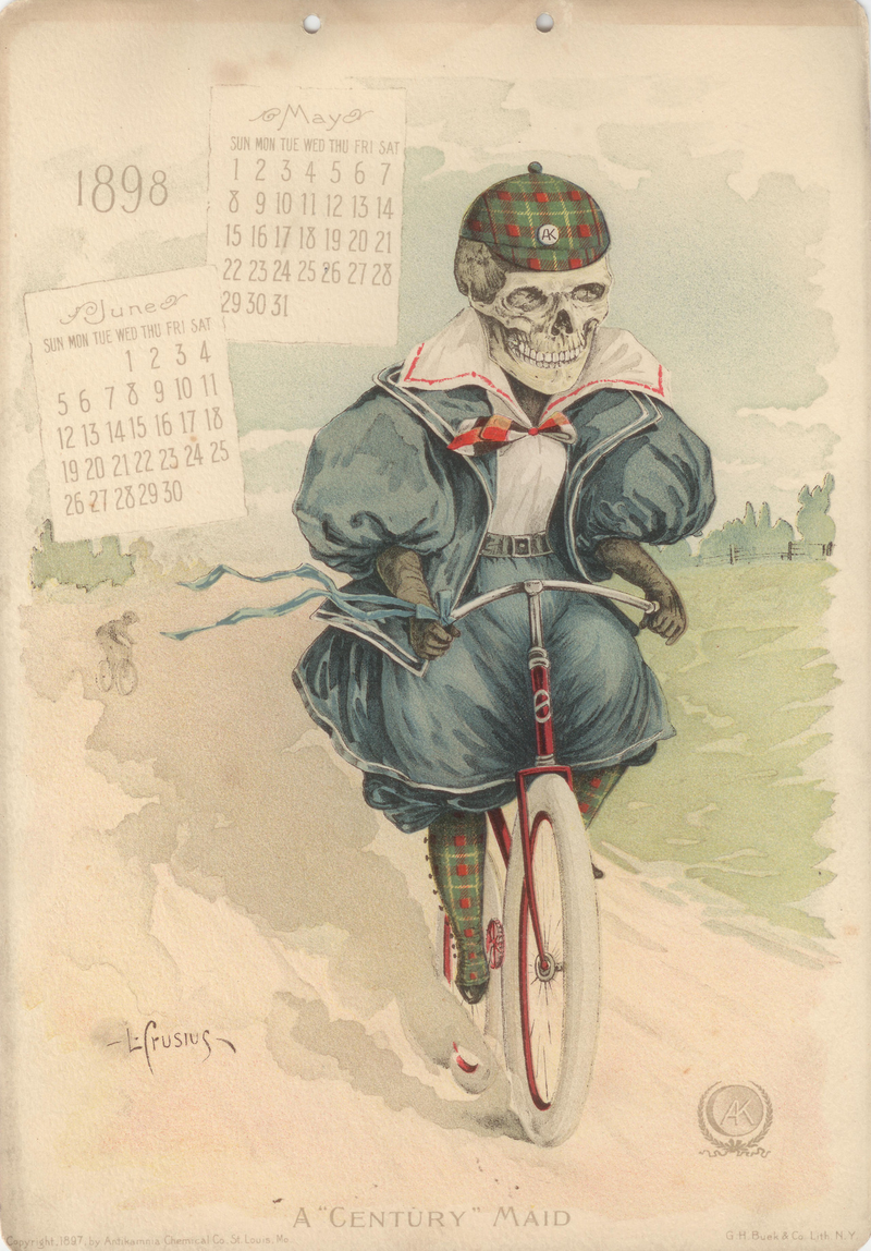 Illustration for article titled Journey To 1898, When Analgesics Were Advertised With Images of Death